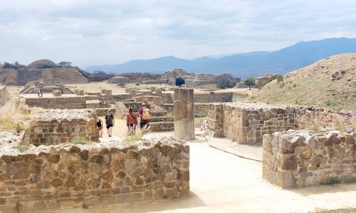 monte alban ruins