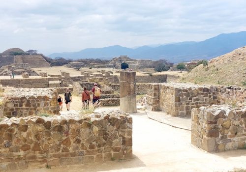 monte alban ruins